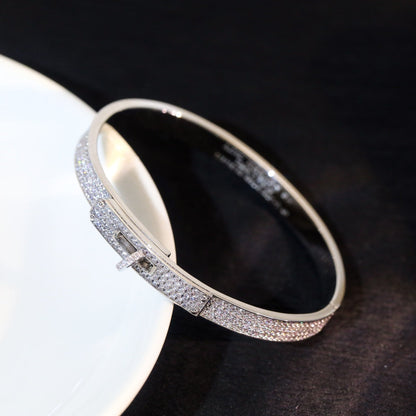 [Riva Jewelry ]KELLY BRACELET DIAMOND PAVED