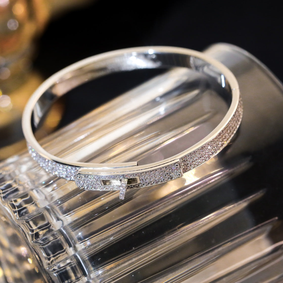 [Riva Jewelry ]KELLY BRACELET DIAMOND PAVED