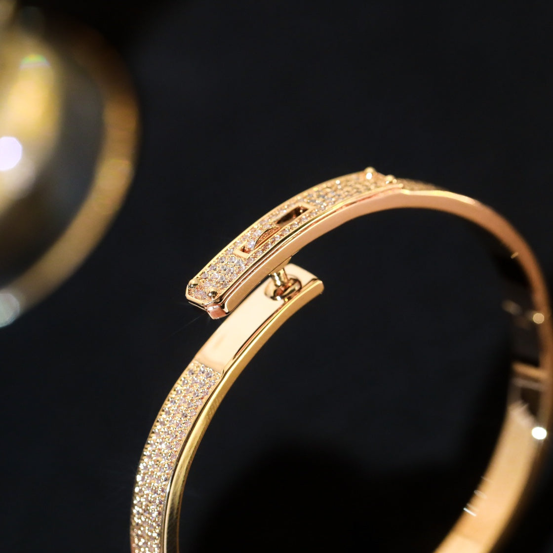 [Riva Jewelry ]KELLY BRACELET DIAMOND PAVED