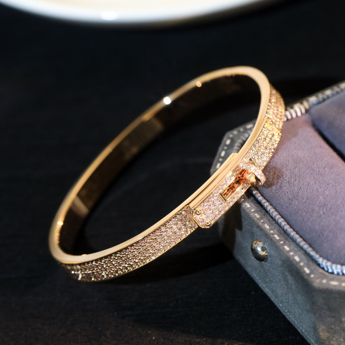 [Riva Jewelry ]KELLY BRACELET DIAMOND PAVED