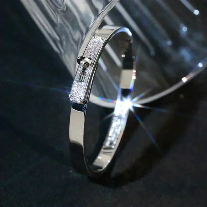 [Riva Jewelry]KELLY SILBER DIAMANT ARMREIF
