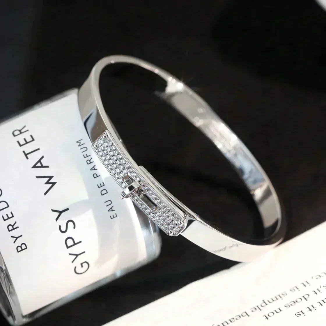 [Riva Jewelry]KELLY SILBER DIAMANT ARMREIF