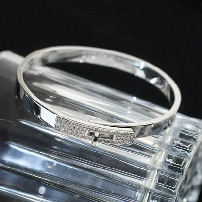 [Riva Jewelry]KELLY SILBER DIAMANT ARMREIF