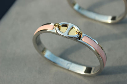 [Riva Jewelry]CLIC CHAINE SILVER BRACELET