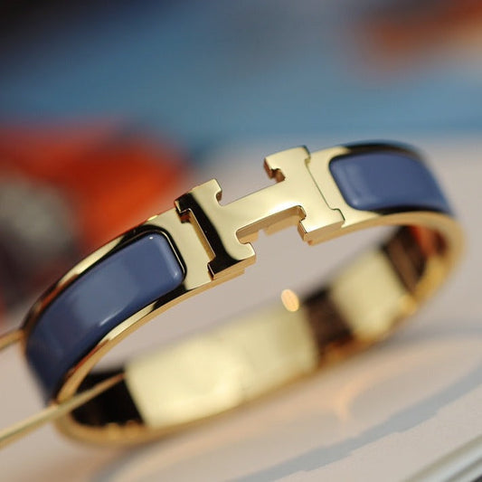 [Riva Jewelry]H ARMREIF 12MM BLAUGRAU