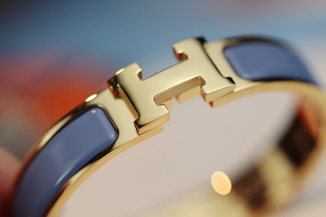 [Riva Jewelry ]H BRACELET 12MM BLUE GRAY