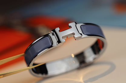 [Riva Jewelry ]H BRACELET 12MM BLUE GRAY