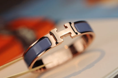[Riva Jewelry]H BRACELET 12MM BLUE GRAY