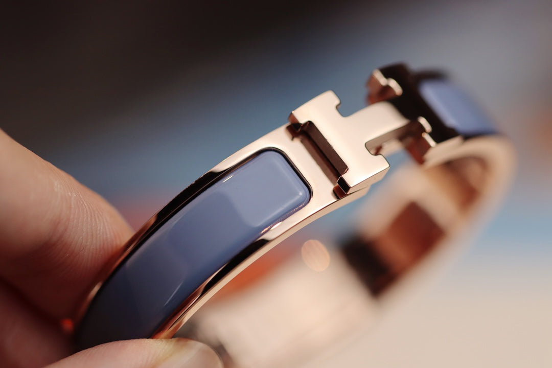 [Riva Jewelry ]H BRACELET 12MM BLUE GRAY