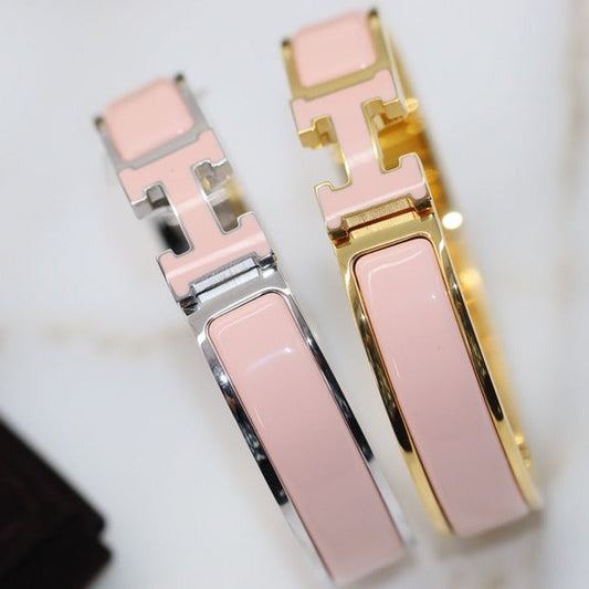 [Riva Jewelry]H BRACELET 12MM ROSA
