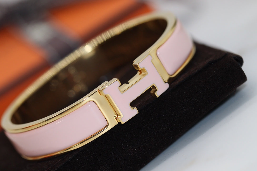 [Riva Jewelry ]H BRACELET 12MM PINK