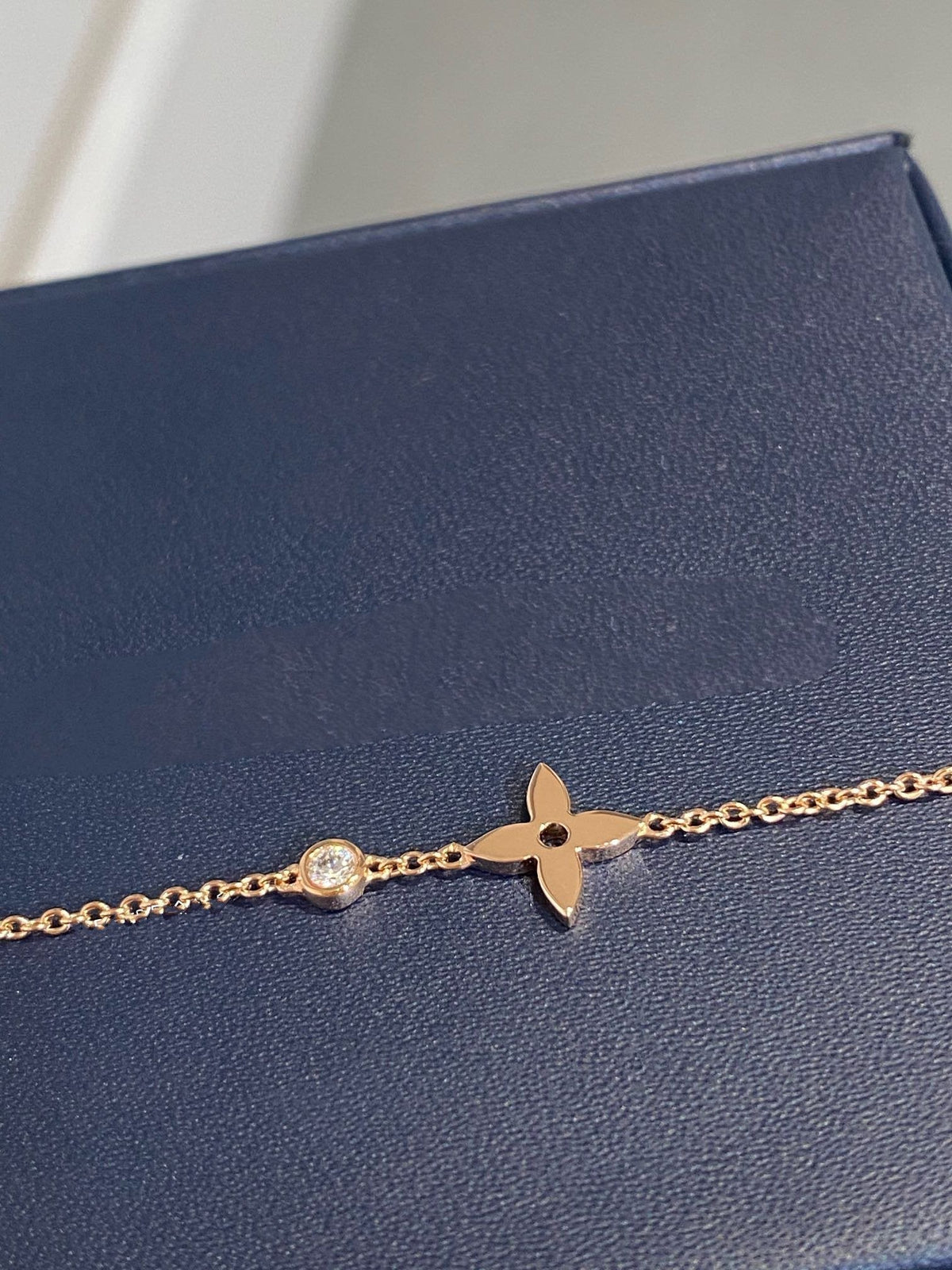 [Riva Jewelry ]STAR DIAMOND PINK GOLD BRACELET