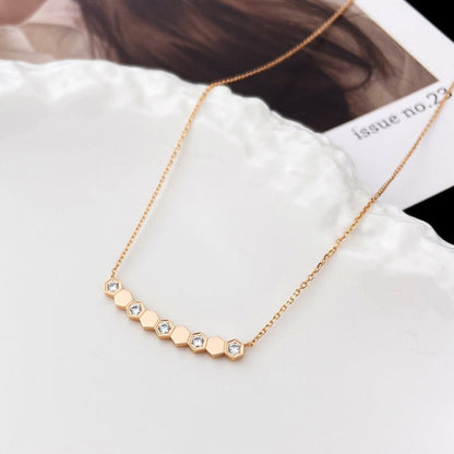 [Riva Jewelry ]BEE MY LOVE DIAMOND NECKLACE