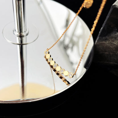 [Riva Jewelry ]BEE MY LOVE DIAMOND NECKLACE