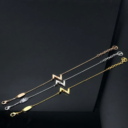 [リーヴァジュエリー]VOLT LV ロゴ ブレスレット