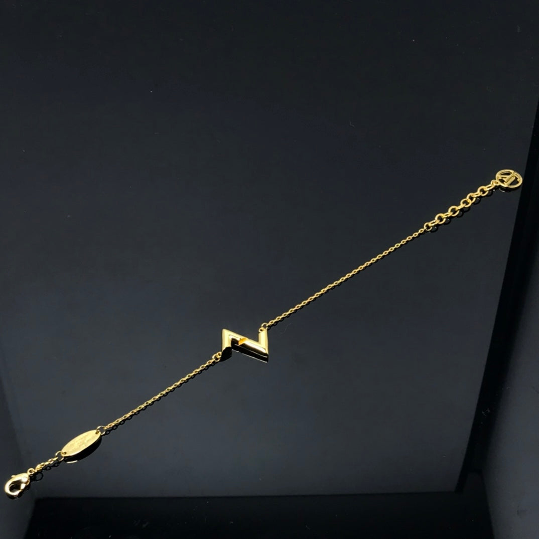 [Riva Jewelry ]VOLT LV LOGO BRACELET
