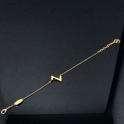 [Riva Jewelry ]VOLT LV LOGO BRACELET