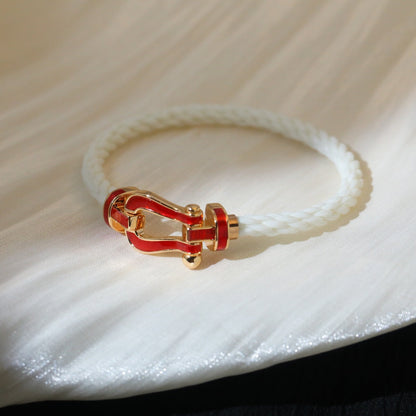 [Riva Jewelry ]FORCE 10 WHITE TEXTILE DIAMOND PAVED