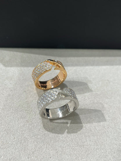 [Riva Jewelry ]LIENS EVIDENCE  DIAMOND PAVED RING