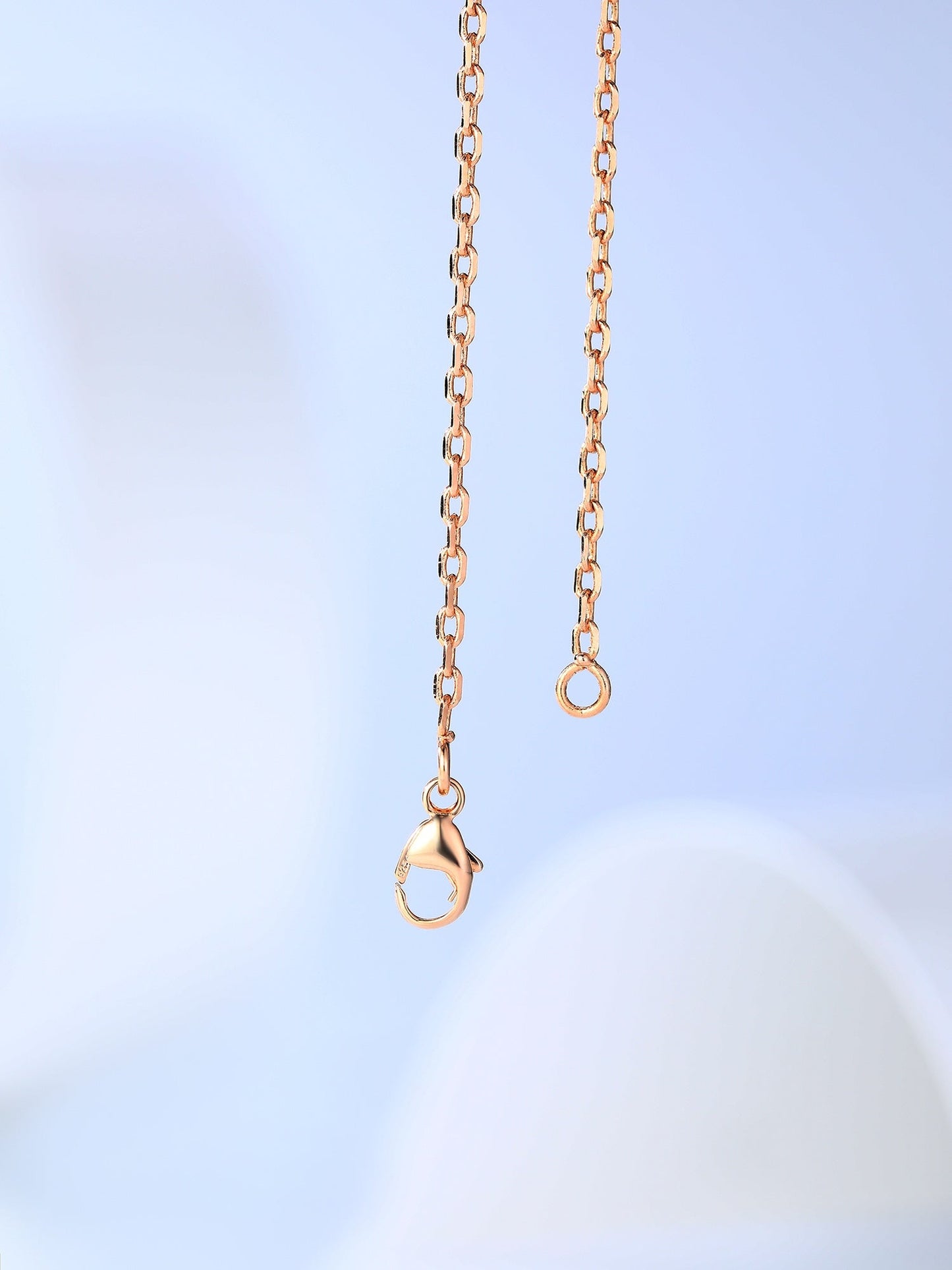 [Riva Jewelry]H CAGE ROSÉGOLD-HALSKETTE