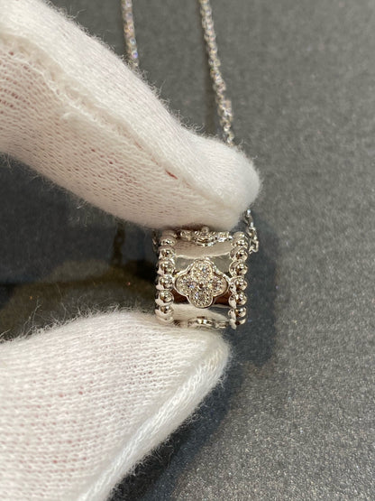 [Riva Jewelry ]PERLEE PEDANT SIVLER DIAMOND NECKLACE