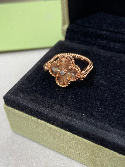 [Riva Schmuck]WENDRING GLÜCKKLEE ROSÉGOLD