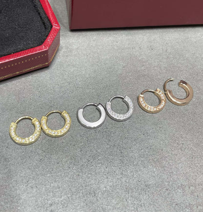 [Riva Jewelry ]LOVE DIAMOND EARRINGS