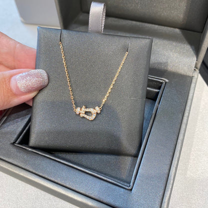 [Riva Jewelry ]FORCE 10 DIAMOND PINK GOLD NECKLACE MINI MODEL