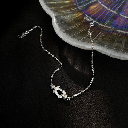 [Riva Jewelry ]FORCE 10 FULL DIAMOND BUCKLE CHAIN LINK MINI MODEL