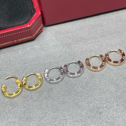 [Riva Jewelry ]LOVE MINI EARRINGS