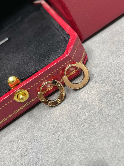 [Riva Jewelry ]LOVE MINI EARRINGS