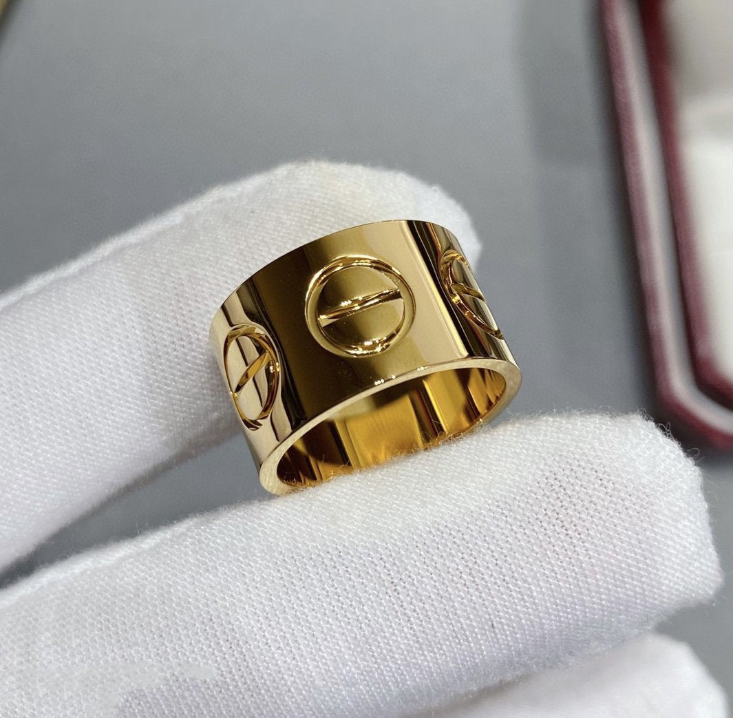[Riva Jewelry ]LOVE 11MM LARGE RING