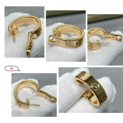 [Riva Jewelry ]LOVE 5.5MM EARRINGS