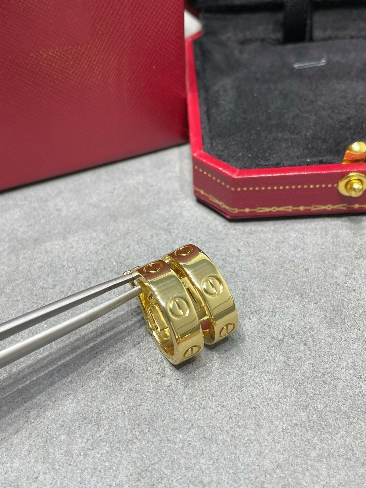 [Riva Jewelry ]LOVE 5.5MM EARRINGS
