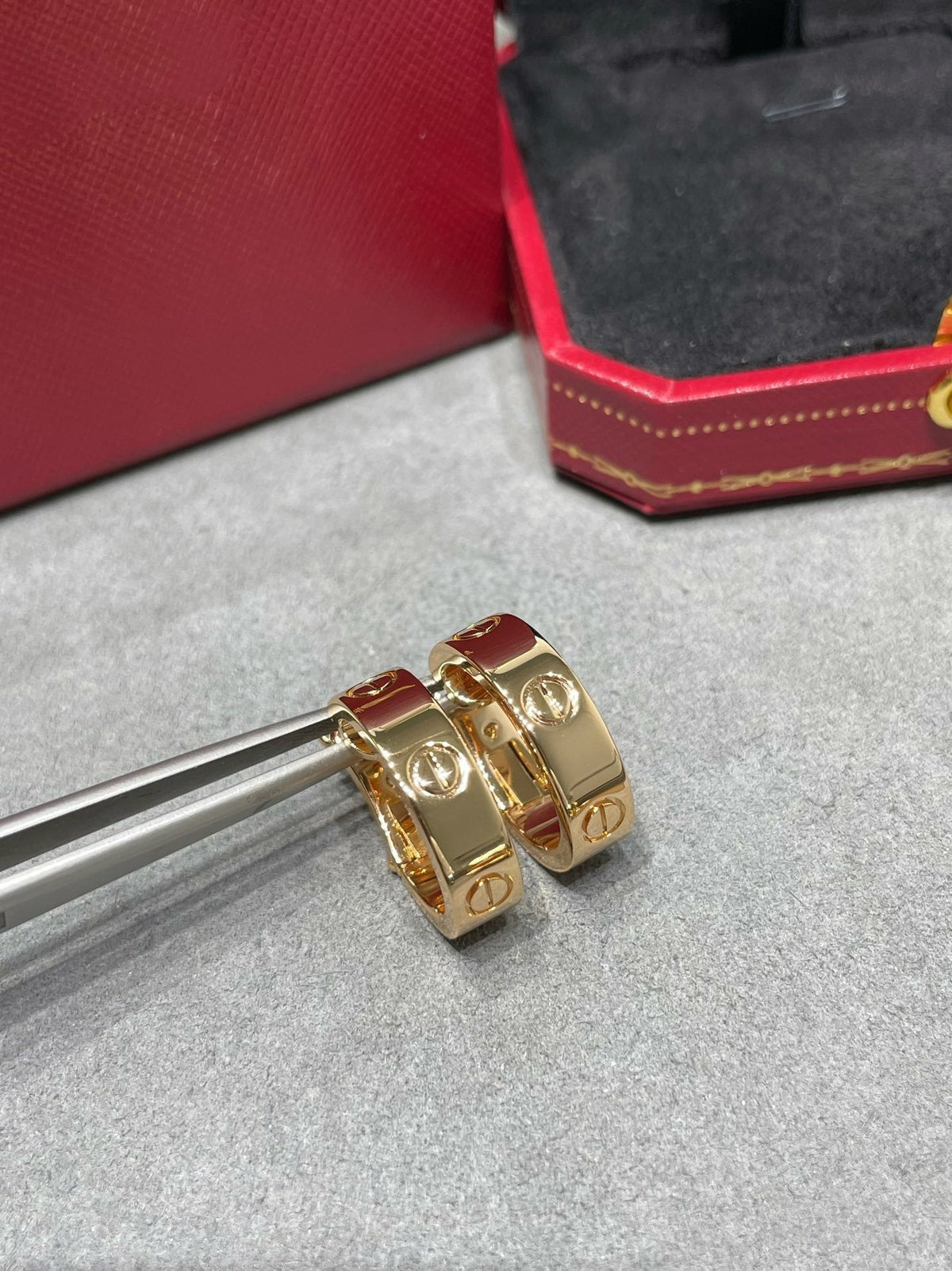 [Riva Jewelry ]LOVE 5.5MM EARRINGS