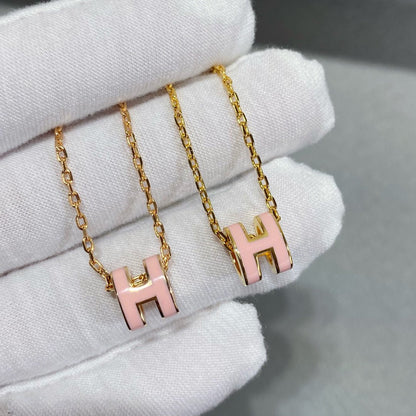 [Riva Jewelry ]MINI POP H NECKLACE