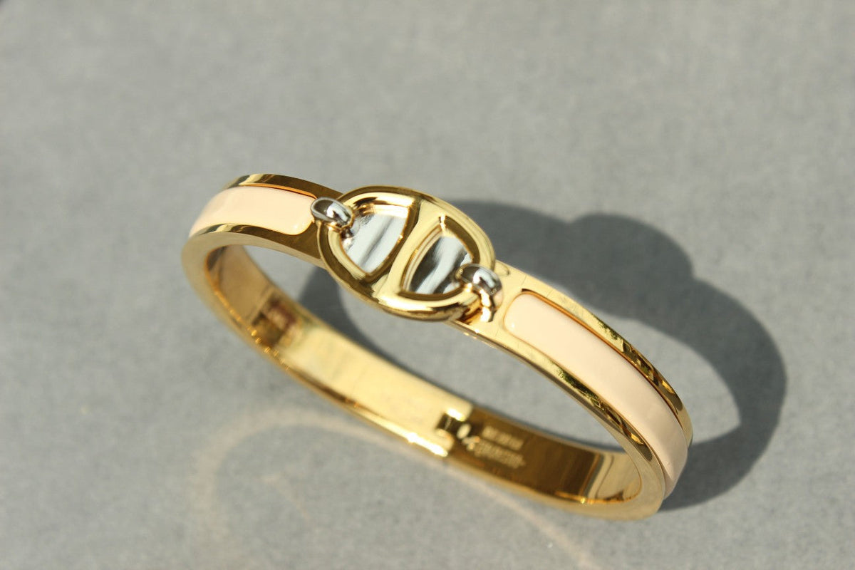 [Riva Jewelry ]CLIC CHAINE GOLD BRACELET
