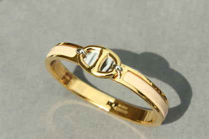 [Riva Jewelry]CLIC CHAINE GOLD BRACELET
