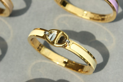 [Riva Jewelry ]CLIC CHAINE GOLD BRACELET