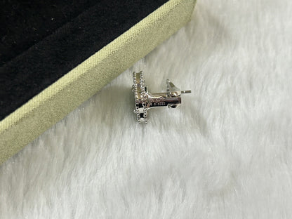 [Riva Jewelry ]CLOVER PIETERSITE MEDIUM STUD EARRINGS
