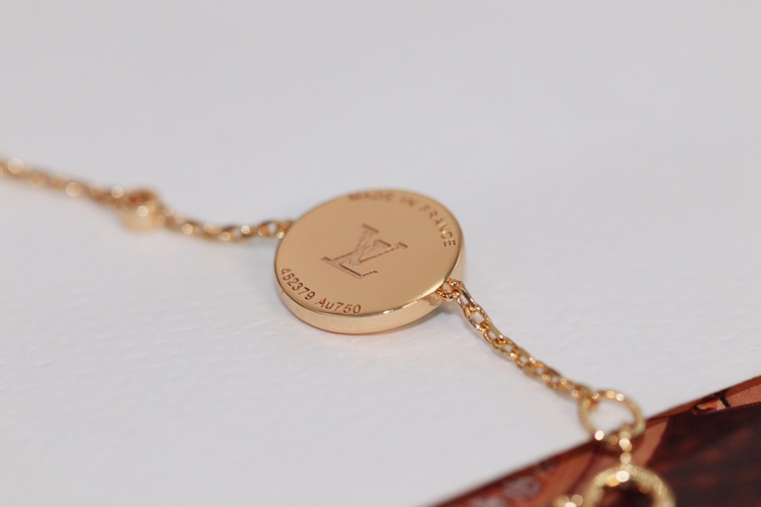 [Riva Jewelry ]STAR AND SUN 4 MOTIF PINK GOLD MALACHITE BRACELET