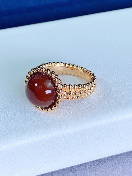 [Riva Jewelry ]PERLEE COULEURS ROSE GOLD RING