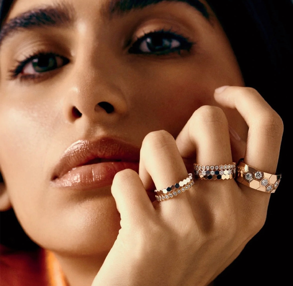 [Riva Jewelry ]BEE LOVE DIAMOND LARGE RING