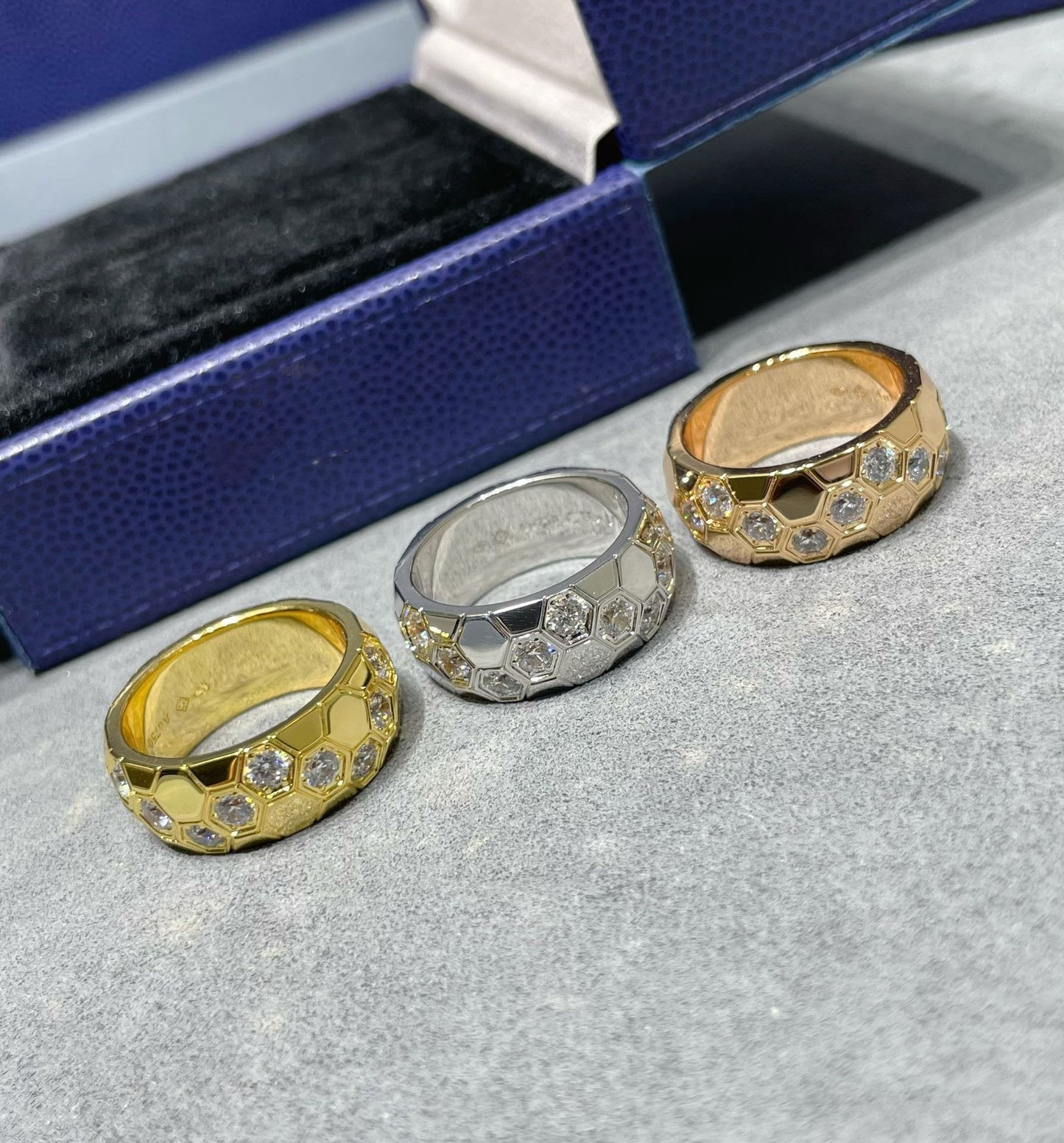 [Riva Jewelry]BEE LOVE DIAMOND LARGE RING