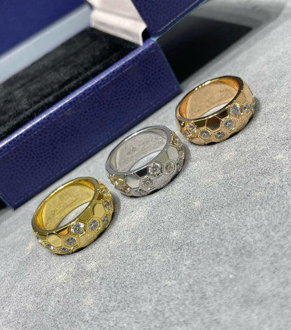 [Riva Jewelry ]BEE LOVE DIAMOND LARGE RING
