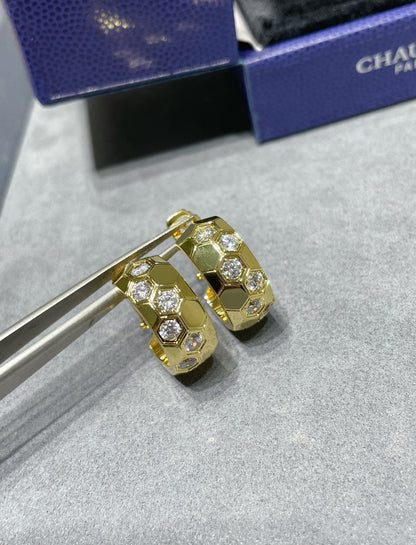 [Riva Jewelry]BEE LOVE DIAMANT KREOLEN