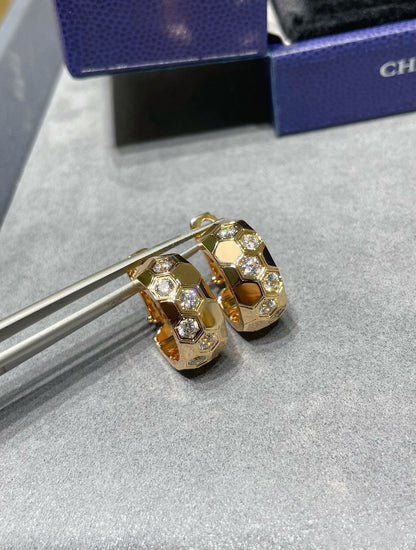 [Riva Jewelry]BEE LOVE DIAMANT KREOLEN