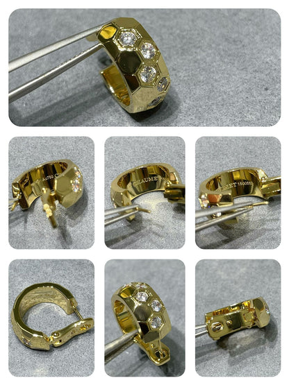 [Riva Jewelry]BEE LOVE DIAMANT KREOLEN