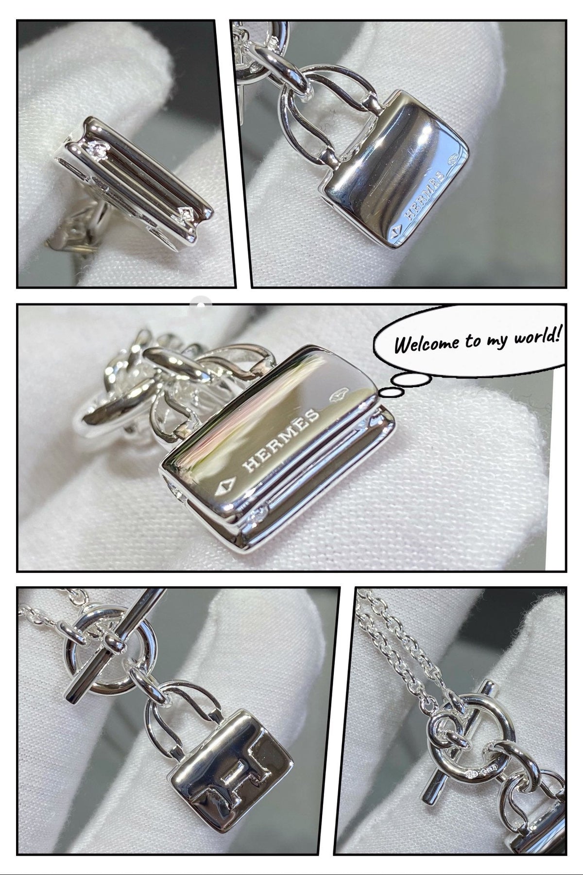 [Riva Jewelry ]CONSTANCE PEDANT SILVER NECKLACE