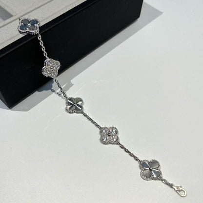 [Riva Schmuck]ARMBAND GLÜCKKLEE 5-MOTIVE - LASER KOLLEKTION